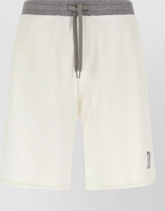 Brunello Cucinelli m&eacute;lange bermuda shorts