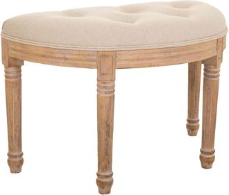 Wanderlust Deco Wanderlust Deco - Banqueta De Madera Marr&oacute;n 62x45x48 Cm