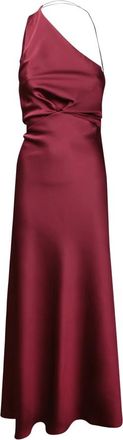 Blanca Vita Bordeaux Jurk voor Vrouwen - Dames - Feestkleedjes - Rood - XL - Kleedjes