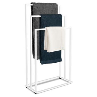 OEM Toallero De Tres Brazos Con Forma De Neum&aacute;tico, Blanco