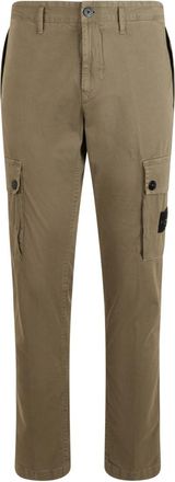 Stone Island Olive Straight Cargo Pants