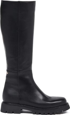 Baldinini Bota de cuero negra - Shoes - Mujer - Negro - 38 1/2 EU