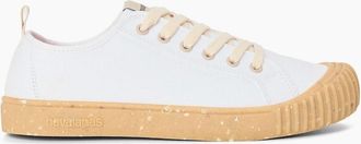 Havaianas Mens Tns Canvas Low Top Sneakers - White - Size: 10