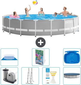 Intex Piscina Prism Frame Redonda - 549x122 Cm - 8-piezas S662