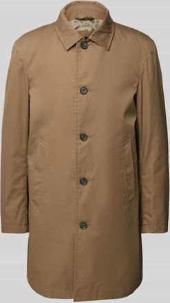Joop Mantel mit Leistentaschen Modell STEVIE in Camel, Gr&ouml;&szlig;e 52