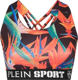 Plein Sport Sports Bra - Dames - Sportshirts - Veelkleurig - XS - Polyester - Fitness