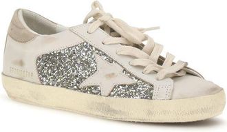 Golden Goose Womens Beige Calf Leather Bos Taurus Sneakers