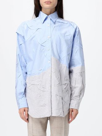 Moschino Shirt Woman color Gnawed Blue