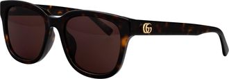 Gucci Womens Sunglasses Gg2126sk Havana Acetate