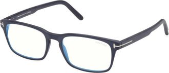 Tom Ford Ft 5938-B 091 Optical Frame - unisex - Brillen - Blauw - 54 MM - Accessoires