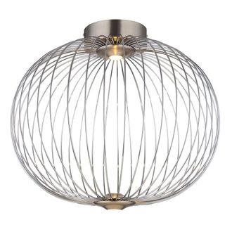 Globo Lighting Plaf&oacute;n - Galway - Acero - Metal - &Oslash; 50cm - Led - 15652d1n