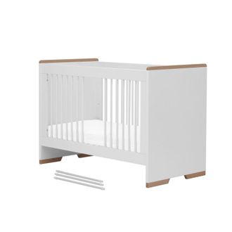 OEM Lit B&eacute;b&eacute; Pinio Snap Blanc Et Bois