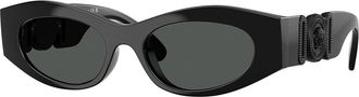 Versace VE4480U 536087 Womens Sunglasses Black Size 51