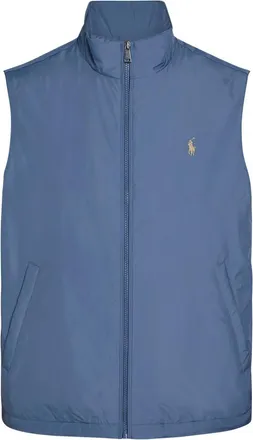Polo Ralph Lauren Logo Shell Gilet - Blue - Xxl