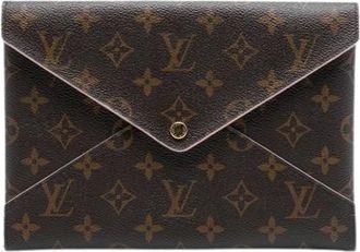 Louis Vuitton Pre-owned Clutches, female, Brown, Size: ONE SIZE Pre-owned Kirigami Clutch