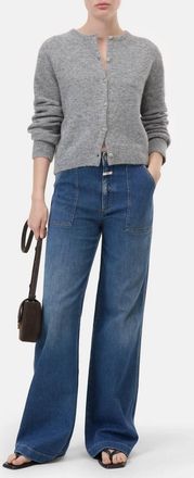 Closed Aria Flared Jeans In Dark Blue