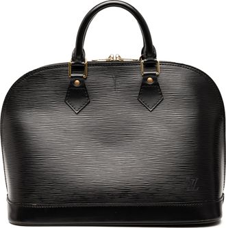 Louis Vuitton Pre-owned Womens Epi Alma Pm - Black Leather - One Size