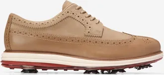 Cole Haan Mens Øriginal Grand Tour Waterproof Golf Shoes - Beige Size 11.5