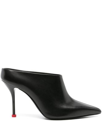 Alexander McQueen Mules Thorn 90mm - Nero