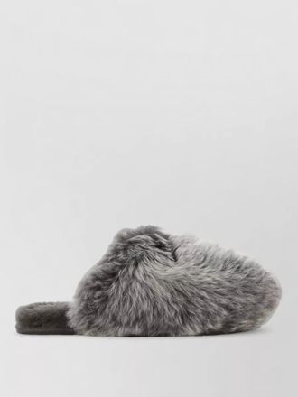 UGG shearling faux fur scuffette house slippers