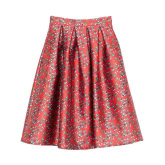 Alessandro Enriquez Dames, Rokken, Rood, Maat: XS Satijn