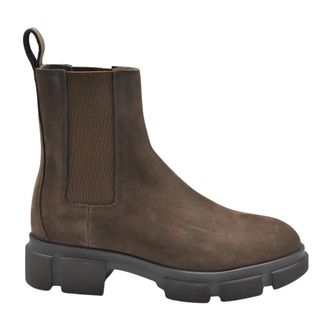 Copenhagen Chelsea Boots, female, Brown, Size: 6 US Brown Laced Womens Shoes