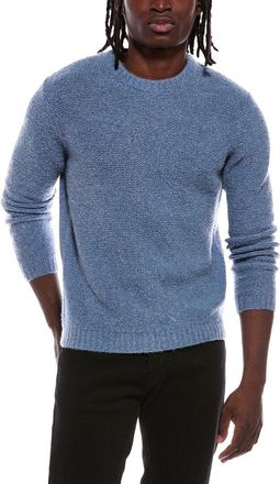 Autumn Cashmere Purl Stitch Cashmere & Wool-Blend Crewneck Sweater
