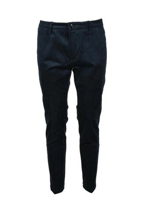 Yan Simmon Yan Simmon Cotton Stretch Trousers - Navy Blue