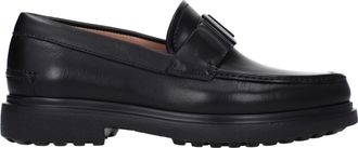 Ferragamo Mocassini Plano Uomo Pelle Nero