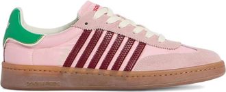 Dsquared2 Sneakers met veters - Heren - Sneakers - Roze - 40 EU - Leer - Schoenen