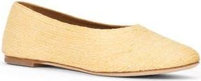 Staud Alba Ballet Flat in Natural Raffia at Nordstrom Rack, Size 10.5Us / 40.5Eu