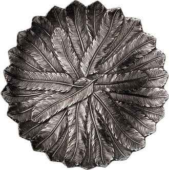 Chehoma Bandeja de aluminio plateado