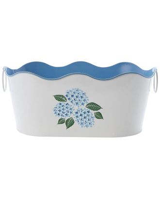 Two's Company Hydrangea Beverage / Planter Tub