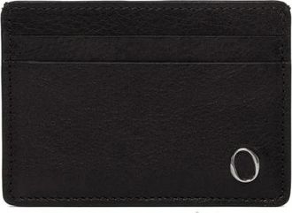 Orciani Lagoon Card Case - Heren - Portefeuilles - Zwart - ONE Size - Wol - Accessoires