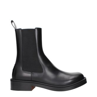 Alexander McQueen Alexander McQueen Herens Laarzen zwart leer