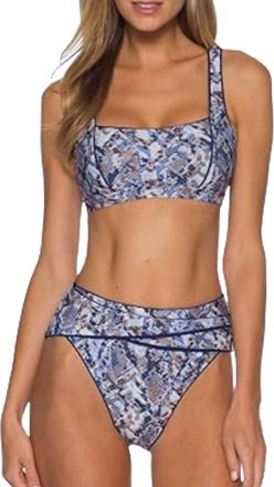 BECCA by Rebecca Virtue Animal Kingdom Bikini - Plus In Python