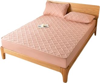 OEM Protector De Colch&oacute;n, De Algod&oacute;n Acolchado, Transpirable Y Suave, Para Dormitorios De Todas Las Estaciones