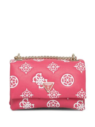 Guess Co Deesa shoulder bag - women - Polyurethane/Cotton/Polyester - One Size - Pink