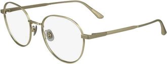 Calvin Klein Ronde Bril - unisex - Brillen - Geel - 49 MM - Accessoires