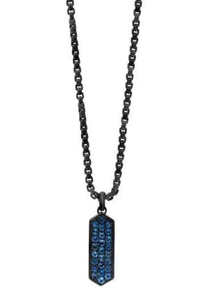 Effy Mens London Blue Topaz Pendant Necklace at Nordstrom Rack, Size 22