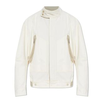 Dsquared2 Light Jackets, male, Beige, Size: 3XL Jacket with pockets