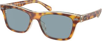Coach HC8371U CH583 Asian Fit 575672 Mens Sunglasses Tortoiseshell Size 54