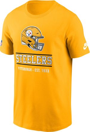 Nike Pittsburgh Steelers Essential Nike Mens Dri-FIT NFL Long-Sleeve T-Shirt in Brown | 02ET76IQ7L-TC1