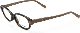 Ferragamo Ferragamo Womens 53mm Havana/Nut Eyeglasses SF2795RA-274-53
