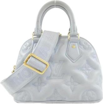 Louis Vuitton Pre-owned Vintage Handbag - Dames - Vintage Handtas - Blauw - ONE Size - Leer - Vintage