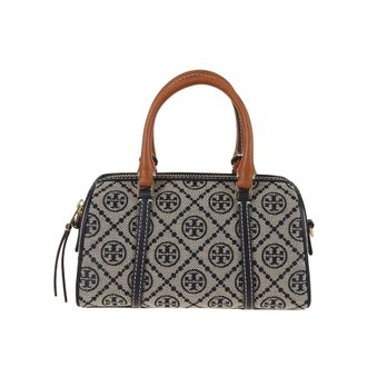 Tory Burch T Monogram Mini Barrel Bag