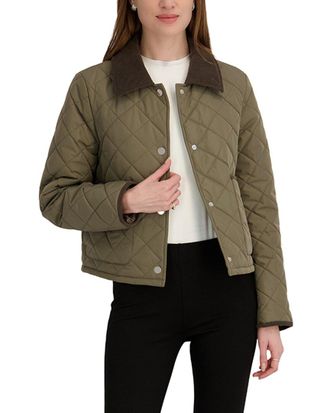 Elie Tahari Haly Short Quilted Jacket