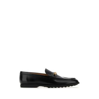 Tod's Tods, Loafers, female, Black, Size: 11 US Gomma Leggero Morsetto Loafer