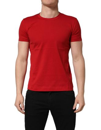 Dolce & Gabbana Goodluck 2023 Graphic Cotton T-Shirt - Red