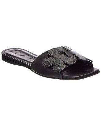 Marni Marni Logo Leather Sandal
